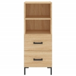 Credenza Rovere Sonoma 34,5x34x180 cm in Legno Multistrato
