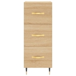 Credenza Rovere Sonoma 34,5x34x180 cm in Legno Multistrato