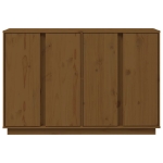 Credenza Miele 120x35x80 cm in Legno Massello di Pino