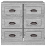 Credenza Grigio Sonoma 70x35,5x67,5 cm in Legno Multistrato