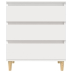 Credenza Bianca 60x35x70 cm in Legno Multistrato