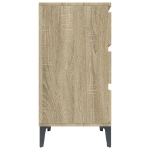 Credenza Rovere Sonoma 60x35x70 cm in Legno Multistrato