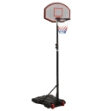 Supporto per Pallacanestro Nero 216-250 cm Polietilene