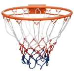 Canestro da Basket Arancione 39 cm Acciaio