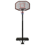 Supporto per Pallacanestro Nero 258-363 cm Polietilene