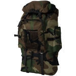 Zaino stile militare XXL 100 L mimetico