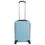 Trolley a Custodia Rigida Blu ABS