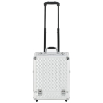 Valigia Trolley per Cosmetici 35x29x45 cm in Alluminio Argento