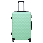 Set Valigie Trolley a Custodia Rigida 2 pz Menta in ABS