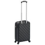 Trolley a Custodia Rigida Nero ABS