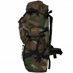 Zaino stile militare XXL 100 L mimetico