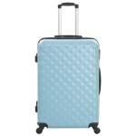 Set Trolley a Custodia Rigida 3 pz Blu in ABS