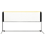 Rete da Badminton Regolabile 300x103x94-158 cm in Metallo