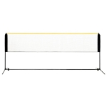 Rete da Badminton Regolabile 400x103x94-158 cm in Metallo