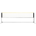 Rete da Badminton Regolabile 500x103x94-158 cm in Metallo