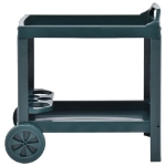 Carrello per Bevande Verde 69x53x72 cm in Plastica