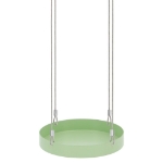 Esschert Design Vassoio Sospeso per Piante Rotondo Verde S