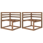 Divano Giardino Pallet 3 Posti Cuscini Bianco Crema Legno Pino