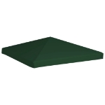 Copertura Superiore per Gazebo 310 g/m² 3x3 m Verde