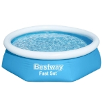 Bestway Piscina Gonfiabile Rotonda Fast Set 244x66 cm 57265