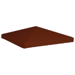 Copertura Superiore Gazebo 310g/m² 3x3 m Terracotta