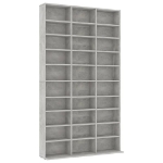 Mobile Porta TV Grigio Cemento 102x16x177,5 cm in Multistrato