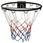 Canestro da Basket Nero 45 cm Acciaio