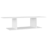 Armadietto a Parete per TV Bianco 103x30x26,5 cm