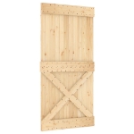 Porta 100x210 cm in Legno Massello di Pino