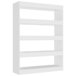 Libreria/Divisorio Bianco 100x30x135 cm