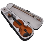 Set Completo Violino con Arco e Mentoniera Legno Scuro 4/4