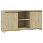 Mobile Porta TV Rovere Sonoma 102x37,5x52,5 cm in Truciolato