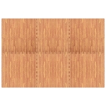 Tappetino a Incastro 6 pz Venature Legno 2,16 ? Schiuma EVA