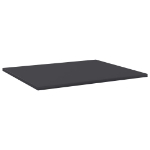 Ripiani per Libreria 8 pz Grigi 60x50x1,5 cm Truciolato