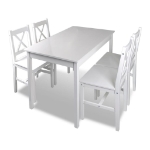 Set da Pranzo 5 pz Bianco