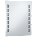 Specchio da Parete a LED per Bagno 50x60 cm