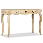Tavolino Consolle in Legno Massello di Mango 120x50x80 cm