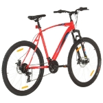 Mountain Bike 21 Speed 29" Ruote 58 cm Telaio Rosso