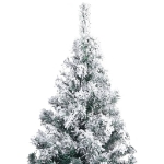 Albero di Natale Artificiale con Neve Fioccata Verde 400 cm PVC