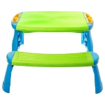 Panca da Picnic per Bambini 89,5x84,5x48 cm in Polipropilene