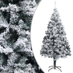 Albero Natale Artificiale con Neve Verde 400 cm in PVC
