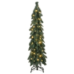 Albero di Natale Artificiale Preilluminato con 60 LED 120 cm