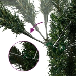 Albero di Natale Artificiale Incernierato con Base Verde 120 cm