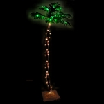 Palma con LED Bianco Caldo 96 LED 180 cm