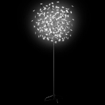 Albero di Natale 200 LED Bianco Freddo Ciliegio in Fiore 180 cm