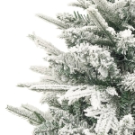 Albero di Natale Artificiale con Neve Verde 120 cm PVC e PE