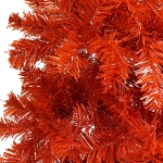 Albero di Natale Sottile Rosso 150 cm