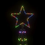Albero di Natale a Cono Colorato 3000 LED 230x800 cm