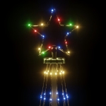 Albero di Natale con Puntale Colorato 732 LED 500 cm