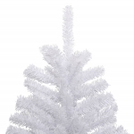 Albero Natale Artificiale Incernierato con Neve Fioccata 120 cm